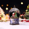 Porta lápices de Santa Claus con luz nocturna, nuevo producto transfronterizo, decoración creativa para Nochebuena, regalo para niños, venta al por mayor