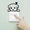 Pegatinas Creativas para Interruptor Pegatinas para Inodoro Pegatinas de Pared Transfronterizas Removibles Europeas y Americanas de Fondo Decorativas para Pared 327 /421