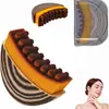 Cepillo facial de contorno linfático bestseller transfronterizo, cepillo de contorno curvo multifuncional, cepillo para el cuidado del cuello, herramienta de belleza profesional