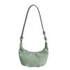 Bolso Dumpling Casual para Desplazamiento Diario para Mujer 2025 Nuevo Moderno Moda Casual Bolso de Hombro Plisado Relajado Cruzado