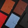 Cuaderno de hojas sueltas A5, bloc de notas de cuero suave y grueso, carpeta de hojas sueltas, diario de reuniones, logotipo imprimible