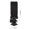 Montagem de Sapata Fria para Tripé com Parafuso 1/4 com Clipe para Celular para Câmera Dslr Montagem de Sapata Fria Suporte para Celular