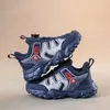 GC-LDZ8012 [dois de algodão] outono e inverno novo tênis quente forrado com fleece para meninos e meninas sapatos de algodão infantis Zhongda