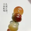 Nuevo Encanto para Teléfono Bodhi de Fortuna y Prosperidad de Dunhuang Chino Calabaça Colorida Bodhi Tejido a Mano Adorno de Cordón para Teléfono Antiperdida