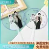Abanico de Mano Personalizado de Fan de Celebridad, Merchandising DIY de Ídolos Japoneses y Coreanos, Abanico Redondo en Forma de Corazón, Abanico Láser Holográfico Reflectante Personalizado
