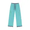 Pantalones cargo de softshell Dopamine para otoño, pantalones funcionales para exteriores a prueba de viento e impermeables tipo paracaidista para mujer, pantalones casuales rectos holgados