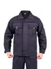 Conjunto de Ropa de Soldadura de Algodón Puro Personalizado para Primavera y Otoño para Hombres, Ropa de Trabajo Resistente al Desgaste para Reparación de Automóviles, Ropa de Protección Laboral para Taller y Fábrica