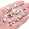 Cuentas Sueltas de Aleación, Cuentas Cuadradas, Cuentas de Rueda, Cuentas Espaciadoras, Accesorios para Manualidades, Materiales para Pulseras Semi-Terminadas, Accesorios para Pulseras DIY