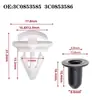 Adequado para Volkswagen Jetta, Magotan, Tiguan, Sagitar, Arcos das Rodas, Proteções de Carroceria, Grampos, Soleiras, Grampos de Plástico de Nylon