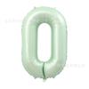 Nuevo globo digital de aluminio verde oliva de 32 pulgadas para niños, adultos, fiestas de cumpleaños, aniversarios y decoración.