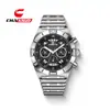 Nuevo Reloj de Pulsera de Cuarzo de Alta Gama de Acero Inoxidable Clásico para Hombre Transfronterizo AliExpress Luminoso Resistente al Agua