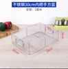 Pantalla de mesa para empanizar Polvo Cesta industrial de acero inoxidable 304 cesta para empanizar pollo frito cesta para sacudir cesta redonda para empanizar cesta para control de aceite cesta para buñuelos