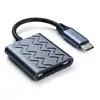 Adecuado para teléfonos móviles y tabletas Apple, Lector de tarjetas dos en uno para tarjetas SD y TF, Tarjeta de memoria, Lector de tarjetas de cámara