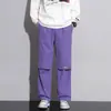 Pantalones casuales para hombre combinan con todo Primavera Juventud pantalones deportivos casuales rectos sueltos suaves cómodos pantalones de pierna ancha para hombre