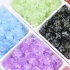 Vidrio Checo de 10 mm Flor Puntiaguda Accesorio Vintage para el Cabello Pasador para Niños Pulsera Pasador DIY Accesorios para Ropa Hanfu