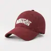 Gorra bordada de color sólido versátil vintage para mujer, estilo coreano de primavera y verano, gorra de béisbol con visera para adelgazar la cara, gorra de pico con protección solar