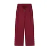 Pantalones Deportivos Casuales Sueltos de Algodón 350g de Moda Unisex Versátiles Se Puede Estampar Texto Logo Bordado