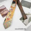 Fornecimento Exclusivo Transfronteiriço de Gravatas Estampadas de 8cm, Gravatas Retro de Luxo Amarradas à Mão Modernas e Fashion, Gravatas Divertidas com Estampa de Animais