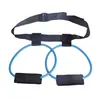 Corda de treino de pernas exclusiva transfronteiriça, tensionador de quadril, cinto elástico de suporte para a cintura, corda de resistência, faixa elástica de resistência para força