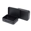 Fabricante en stock embalaje caja de hierro sólido maquillaje crema limpiadora 50g 100g vela sólida caja de hierro accesorios de hardware