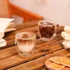 Empaque de seguridad transfronterizo paquete múltiple taza de vidrio doble taza para beber café taza de huevo transfronterizo explosiones algodón perlado