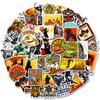 Gran Venta 50 Elementos del Oeste Serie Inmediatamente Muerte Stickers Transfronterizo Nuevo Vaquero del Oeste Graffiti Personalizado Salvaje