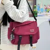 Bolso Cruzado de Gran Capacidad para Estudiantes Universitarios, Mochila Casual para Clase, Bolso de un Solo Hombro, Bolso Mensajero Vintage para Mujeres y Hombres