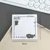 Gatinho Preto Papel Criativo Selos Adesivos Adesivos para Caderno Autoadesivo DIY Decorativos Padrão Pequeno Colar Pintura Notas Adesivas