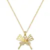 [Acero de titanio] Collar de diamantes llenos de temperamento de lujo con luz de mariposa hueca para mujer, cadena de clavícula de red roja que combina con todo, cadena de acero de titanio