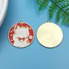 Año Nuevo 2024 20 gato de la suerte con aceite rojo que gotea seguro feliz colgante joyería DIY materiales de accesorios con cuentas