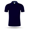 Roupas de Trabalho de Verão em Seda Gelo Camisas Polo Personalizadas Roupas de Trabalho de Manga Curta para Funcionários Camisetas Algodão Puro Camisas Culturais Estampadas com Logo Bordado