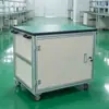 Perfil de aleación de aluminio Mesa de trabajo antiestática Línea de montaje de laboratorio Gabinete de herramientas móvil Mesa de inspección de operación de vehículos Mesa de empaque
