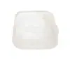 Cajas de Almuerzo de Papel de Aluminio, Vasos Desechables de Papel de Aluminio para Pudín, Empaque Calentable para Llevar, Vasos Cuadrados de Papel de Aluminio de Múltiples Especificaciones