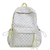 Mochila Fofa Estilo Japonês Simples e Fresca para Alunas, Bolsa Escolar de Alto Valor com Grande Capacidade para Alunos do Ensino Fundamental II e Médio