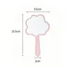Espejo de mano con forma de nube para maquillaje, espejo portátil para retoques, logo personalizable, lindo mini espejo de bolsillo, espejo de plástico ecológico