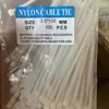 794851 abraçadeira de plástico abraçadeira de nylon 100/saco abraçadeira de feixe abraçadeira descartável tira de travamento automático