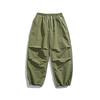 Marca de Moda UNDREST Pantalones Casuales de Pierna Ancha para Hombre Pantalones Holgados de Invierno con Forro Polar Gruesos Pantalones de Paracaidista CK29