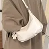 Bolsa feminina de alta qualidade 2026 nova outono e inverno nicho retrô bolsa de ombro para o dia a dia bolsa transversal tipo bolinho de grande capacidade