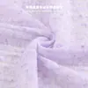 Tela de Lino Copo de Nieve de 140g, Tela de Punto Copo de Nieve de Poliéster-Lino con Sensación de Hielo, Tela Base de Costilla de un Solo Lado