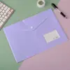 Bolsas de Documentos Gruesas de Colores, Bolsas Organizadoras de Exámenes y Libros, Bolsas de Almacenamiento con Botón, Bolsas para Archivos al por Mayor, Clasificación de Exámenes