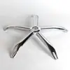 Accesorios para Silla Giratoria Trípode de Cinco Puntas de Acero Base Ajustable Soporte para Silla de Jefe Silla de Oficina para Computadora Silla Gamer Cinco Garras
