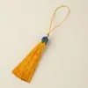 Pingente Pequeno com Borla em Cloisonné Ornamento de Garrafa Acessório Pingente para Sachê Estilo Vintage Retro Borla Estilo Chinês Borla