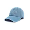 Gorra de Béisbol para Primavera y Verano, Estilo Coreano, Bordado de Letras Versátil, Gorra de Mezclilla con Visera de Pato para Adelgazar el Rostro, Moderna