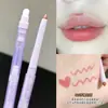 Lápiz Delineador de Labios de Doble Punta Gellas Nude Doodle Labio Labio Labio Banda Pincel de Labios Bolígrafo Dormido de Gusano de Seda Gusano de Seda Resbaladizo No Fácil de Grumos