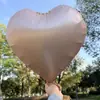 Globo de Aluminio en Forma de Corazón de 18 Pulgadas Arreglo de Nochevieja Amor Decoración de Cumpleaños 2025 Globo Flotante a Cuadros de Frutas