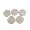 Caja de protección para colección de monedas de 28 mm de diámetro interior, caja de monedas, caja de monedas conmemorativas, caja redonda pequeña transparente de cristal