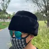 Sombrero Lei Feng Grueso Cálido para Hombre Mayor de Invierno, Sombrero de Algodón para Abuelo y Personas Mayores, Estilo Noreste