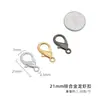 Broche de Langosta Kimberly 10-29mm Gancho para Bolsa Conector para Collar Llavero Broche de Langosta a Prueba de Óxido Accesorios