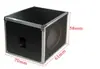 Gabinete vazio para alto-falante subwoofer de 18 polegadas, caixa de som de 18 polegadas para bar, KTV, sala de conferências, performance de casamento, compensado de áudio