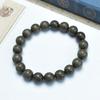 Demolición de casa material viejo sombrío Pulsera de cuentas de madera Golden Sinan Ébano hombres y mujeres Wenwan 108 collar pulsera de rosario